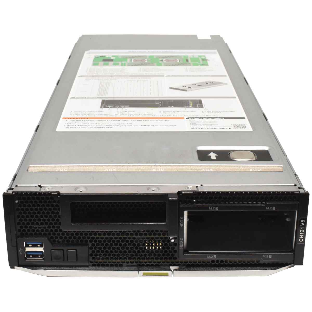 Huawei CH121 V5 Compute Node no Scalable CPU no PC4 MZ315 RU150 2x Kühler 2x SFF