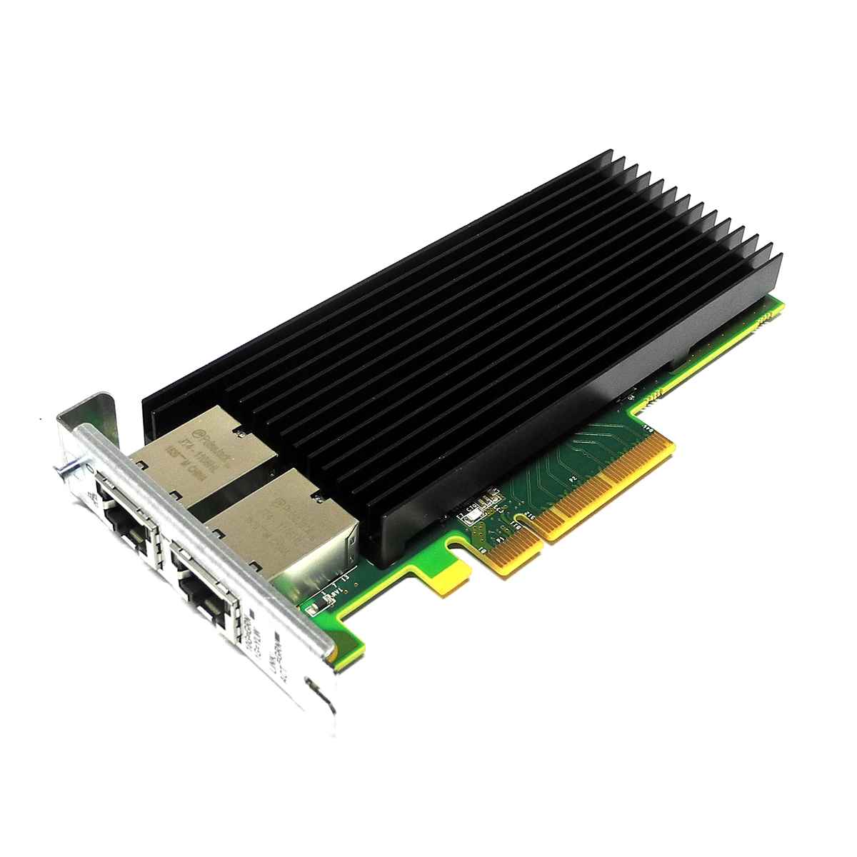 Silicom PE210G2I40-T-BC7A Dual-Port 10GbE PCI-Express x8 Server Adapter LP Silicom PE210G2I40-T-BC7A Dual-Port 10GbE PCI-Express x8 Server Adapter LP