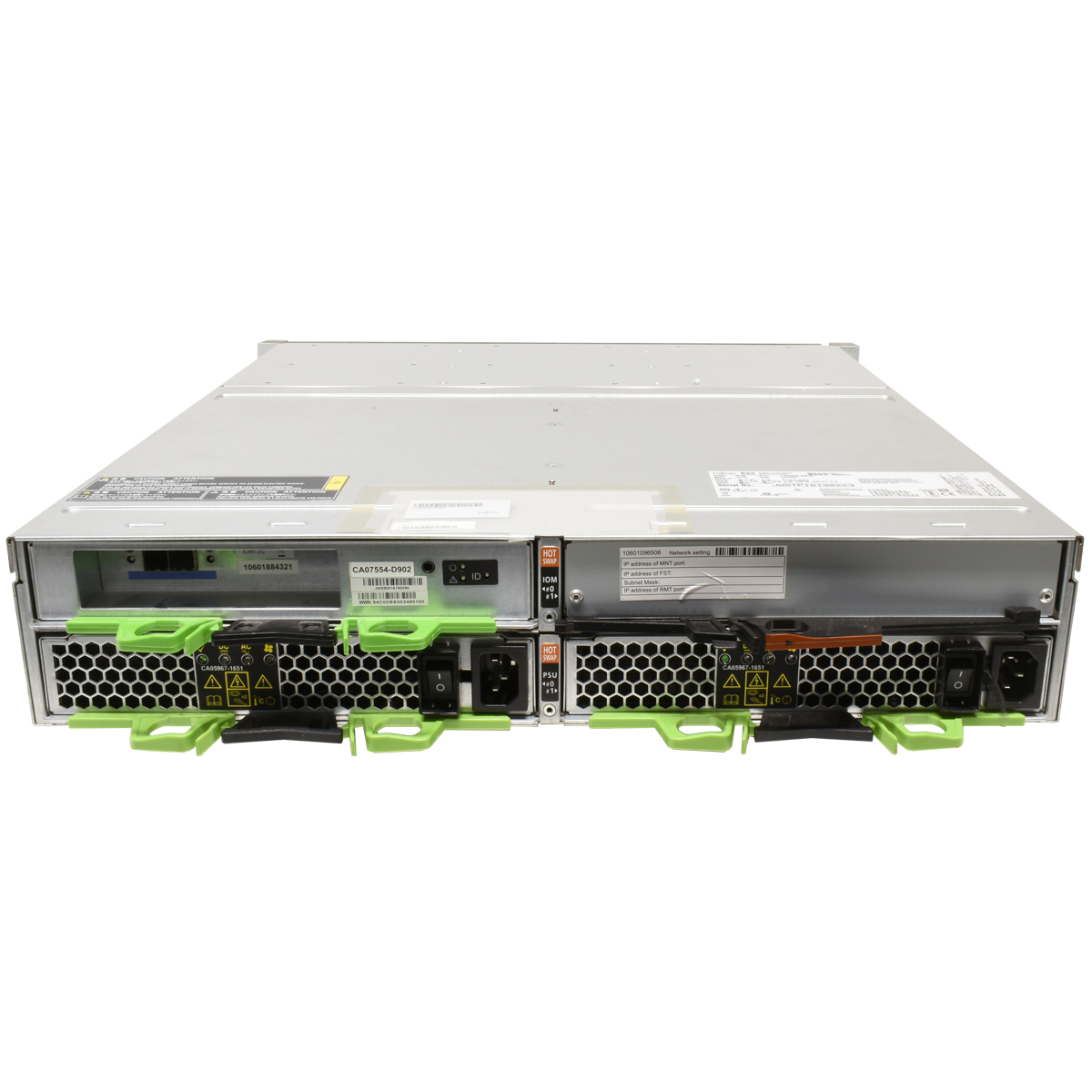 Fujitsu ETERNUS Storage JX40 S2 ETFEADU-L 24x 2.5" SFF 12G Controller 2x PSU Fujitsu ETERNUS Storage JX40 S2 ETFEADU-L 24x 2.5" SFF 12G Controller 2x PSU