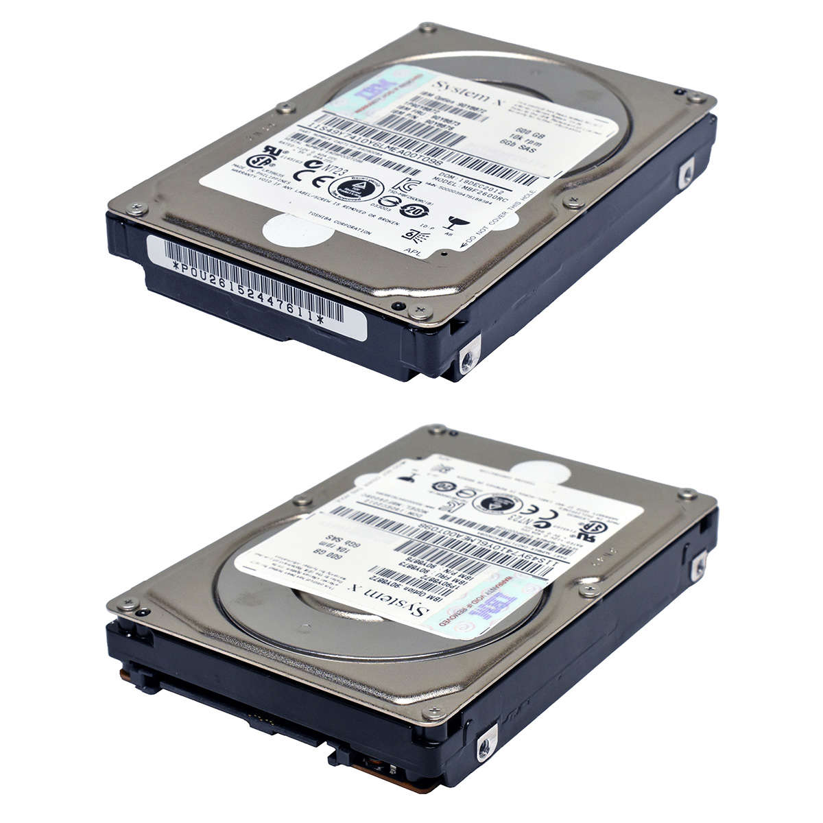 IBM Toshiba 600GB 90Y8873 90Y8876 MBF2600RC 6G 2.5" 10K SAS HDD