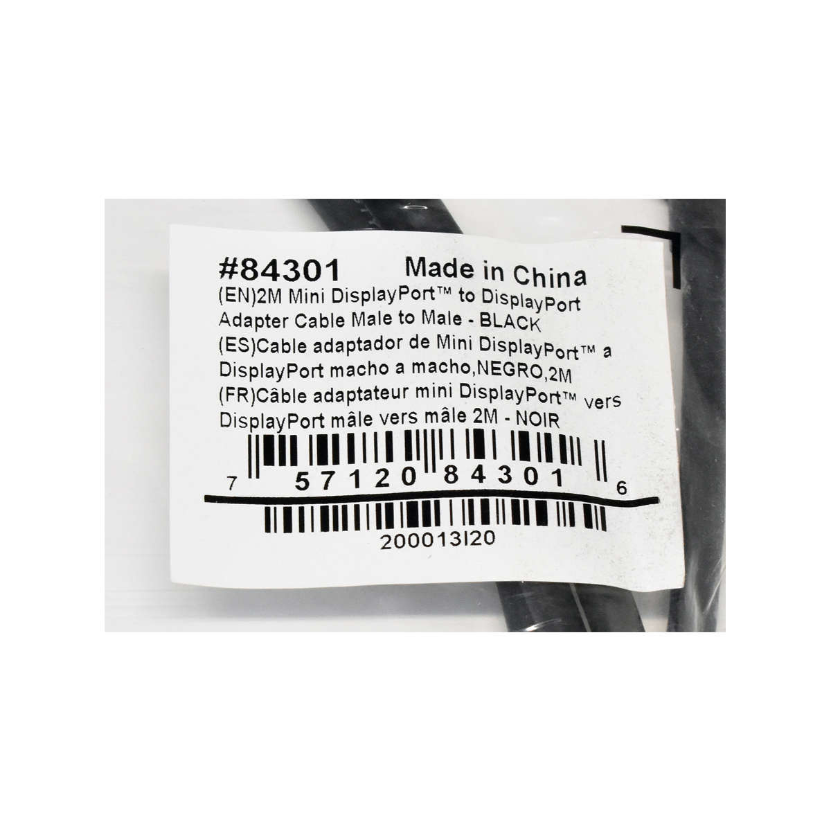 Datenkabel-2M-C2G-84301-Mini-Display-Port---Displa-003.jpg Datenkabel 2M C2G 84301 Mini Display Port - Display Port Neu OVP