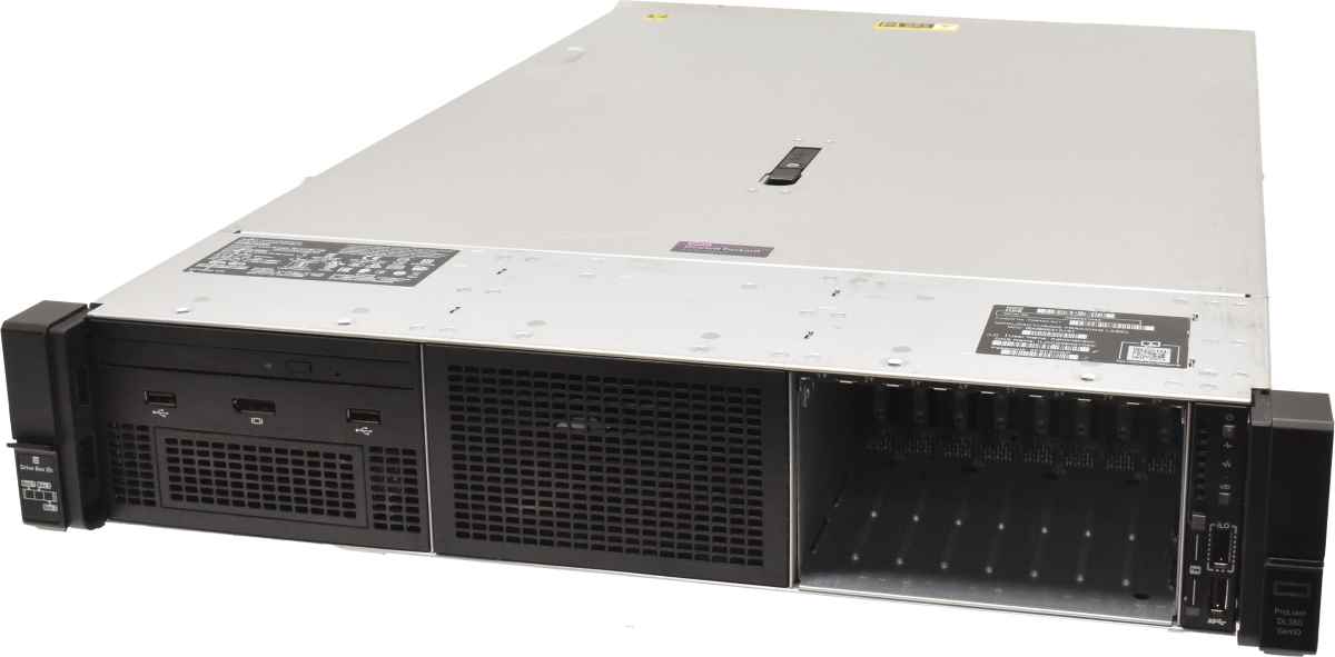 HP ProLiant DL380 G10 2U no CPU no PC4 RAM  1x Heatsink CPU 8x SFF 2,5 P408i-a
