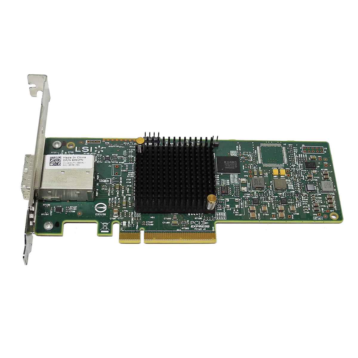 IBM 00AE914 LSI SAS9300-8e 12Gb/s PCIe x8 SAS Controller 03-25648-01D FP IBM 00AE914 LSI SAS9300-8e 12Gb/s PCIe x8 SAS Controller 03-25648-01D FP