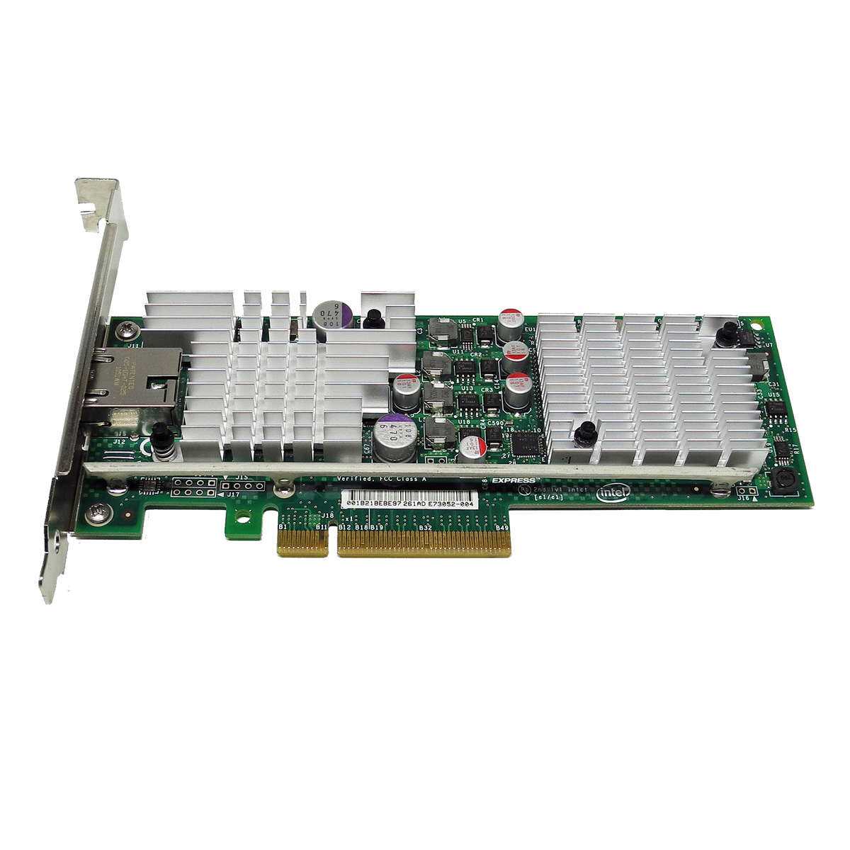 Intel-AT2-Single-Port-10GBase-T-PCI-Express-x8-Ser-002.jpg Intel AT2 Single Port 10GBase-T PCI-Express x8 Server Adapter E10G41AT2 FP