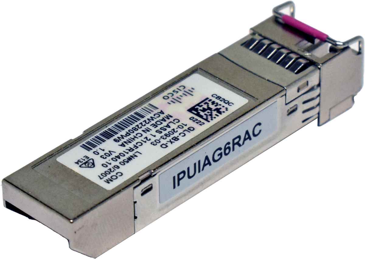 Cisco GLC-BX-D 10-2093-03 1G 10km Mini GBIC SFP Module IPUIAG6RAC
