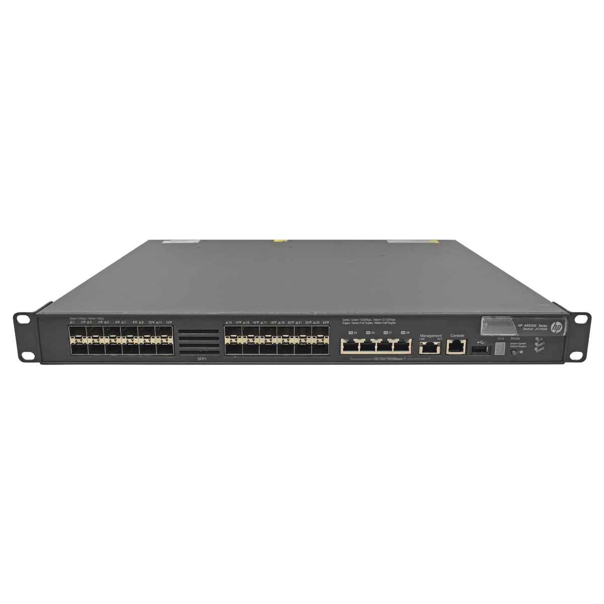 HP A5820X-24XG JC102A 24-Port 10G SFP+ Ethernet Switch 4x RJ-45