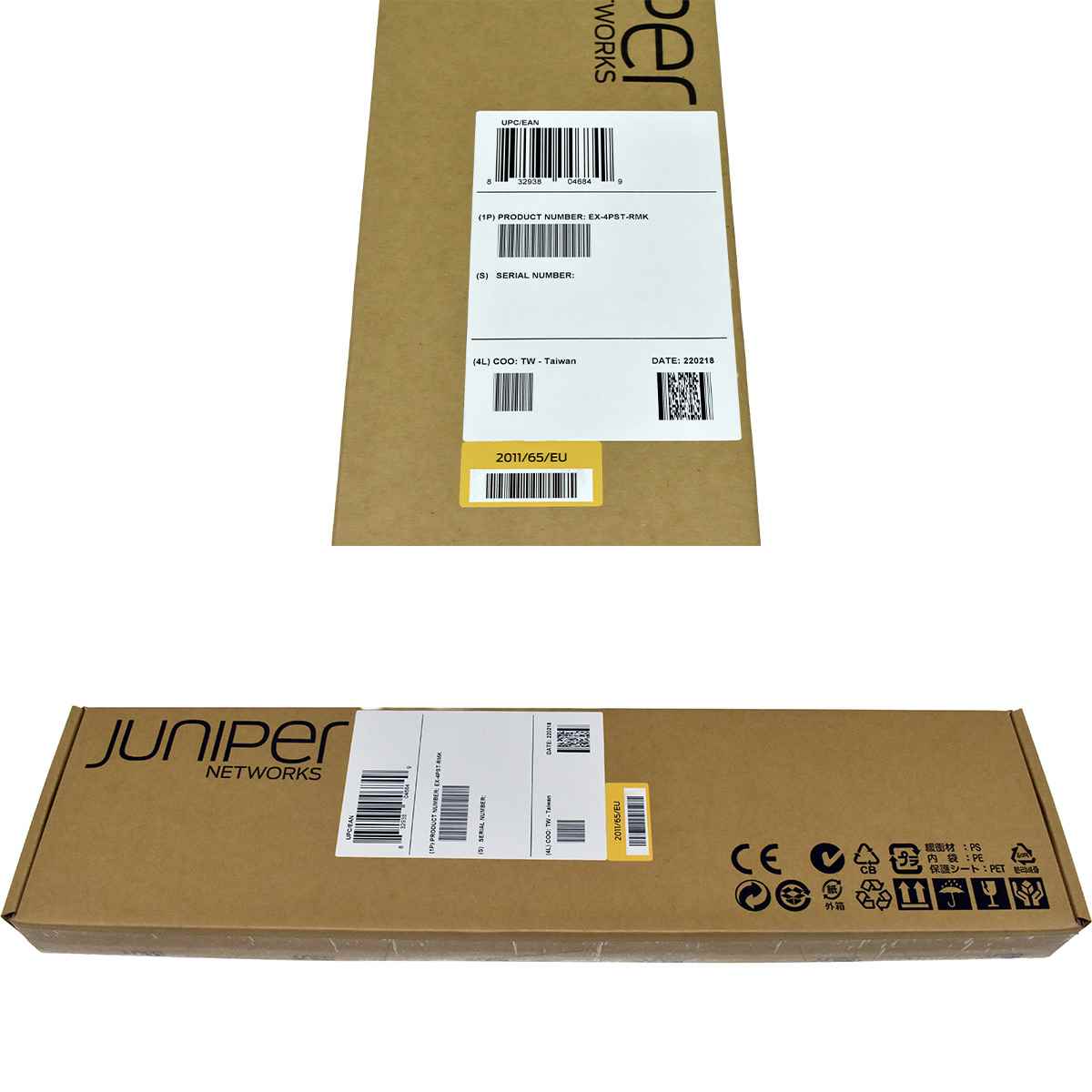 Juniper EX-4PST-RMK Rack Mount Kit for EX Series NEW NEU