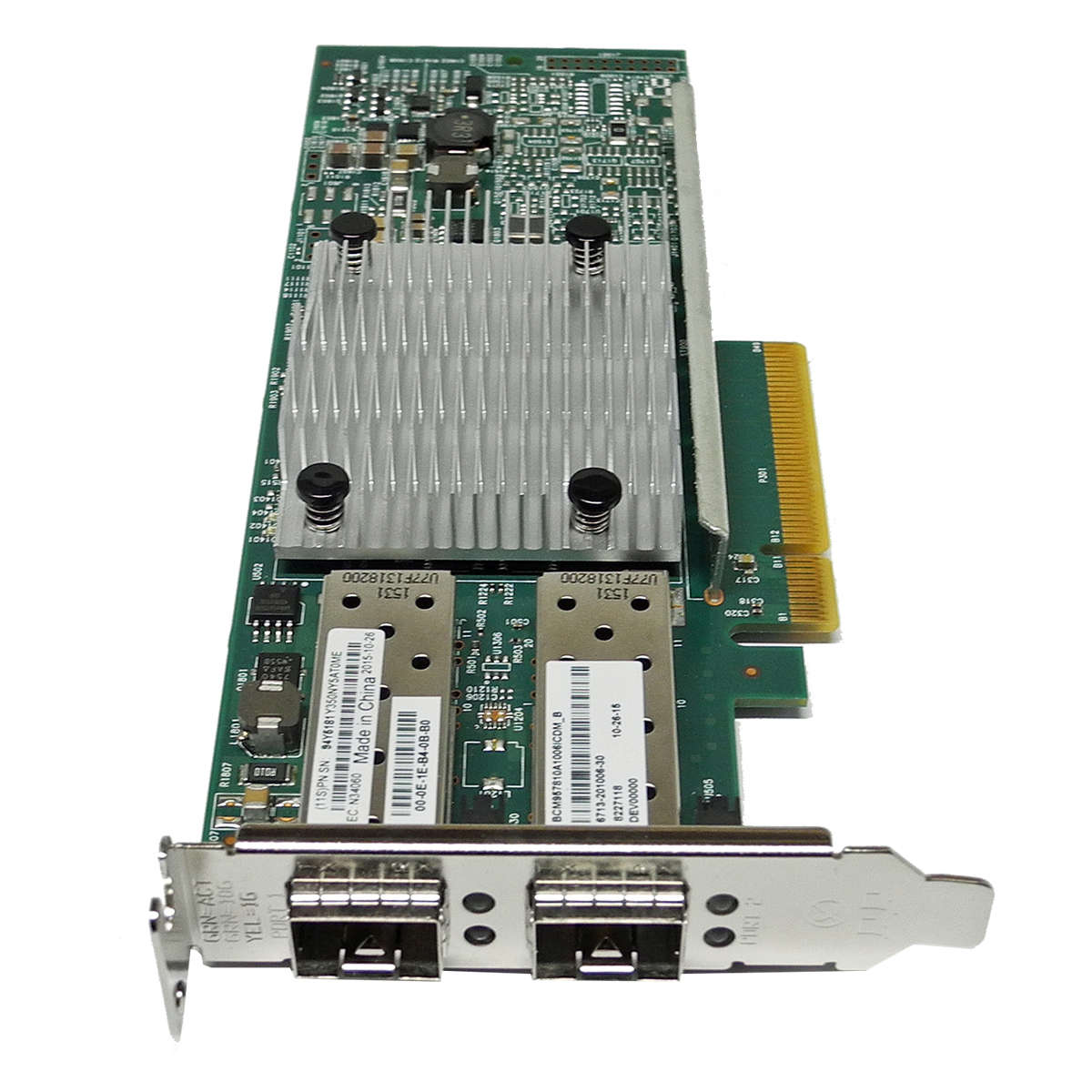 IBM BroadCom BCM957810A 94Y5181/82 Dual-Port 10G SFP+ Network Adapter LP