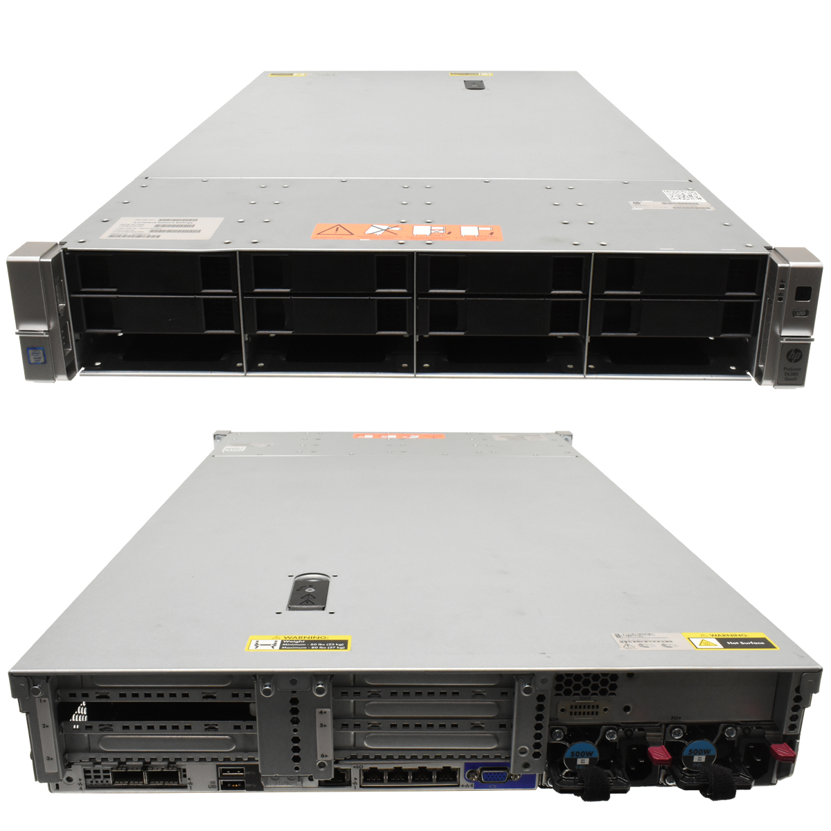 HP ProLiant DL380 Gen9 2U 2xE5-2650 V3 16 GB RAM 12x LFF 4 Bay Backplane 3,5 Zoll HP ProLiant DL380 Gen9 2U 2xE5-2630 V4 32 GB RAM 12x LFF 4 Bay Backplane 3,5 Zoll