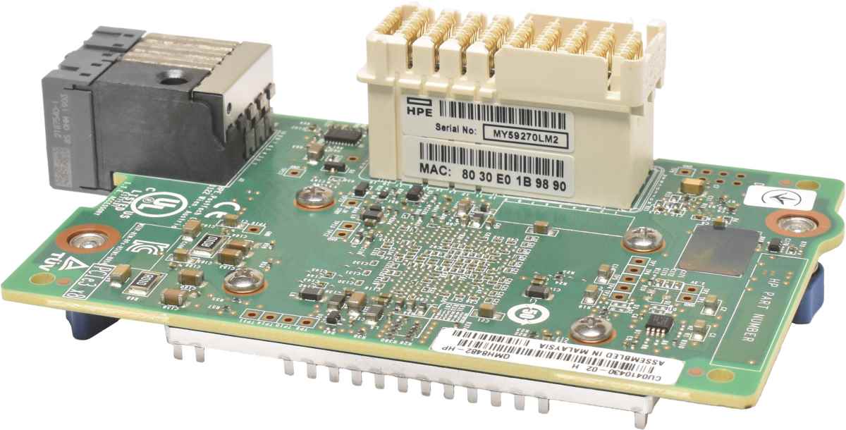 HP Synergy 3820C Dual-Port 10/20Gb Mezzanine Ethernet Adapter 782833-001 HP Synergy 3820C 2Port 10/20Gb FCoE Mezzanine Ethernet Adapter 782833-001 Synergy Gen9