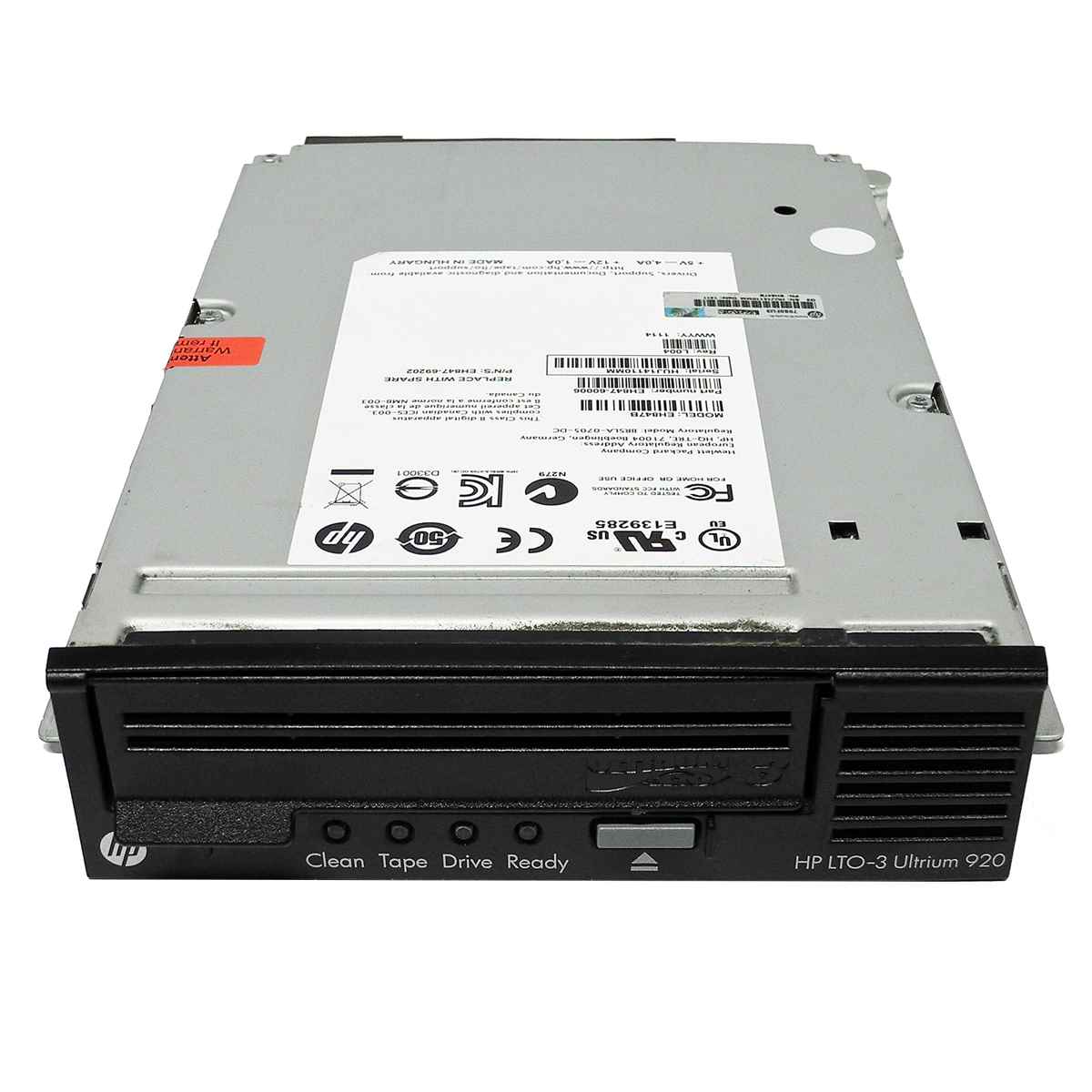 HP EH847B StorageWorks Ultrium 920 LTO-3 SAS Tape Drive/Bandlaufwerk EH847-69202 HP EH847B StorageWorks Ultrium 920 LTO-3 SAS Tape Drive/Bandlaufwerk EH847-69202
