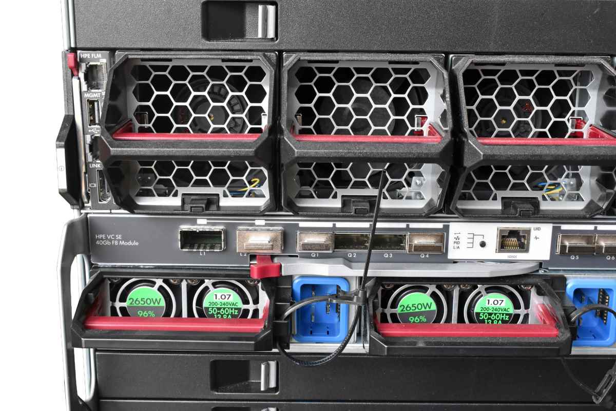 HP Synergy 12000 Frame 797740-B21 1x Composer 2x HPE VC SE 2x Frame Link 6x PSU 10x FAN