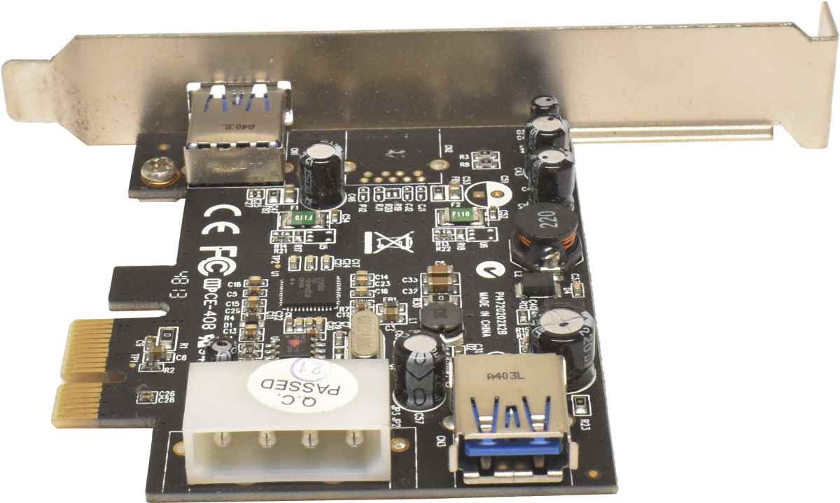 Fujitsu S26361-D3305-A10-1 USB 3.0 PCIe x1 Adapter Card Sunrich U-720 für Primergy TX150