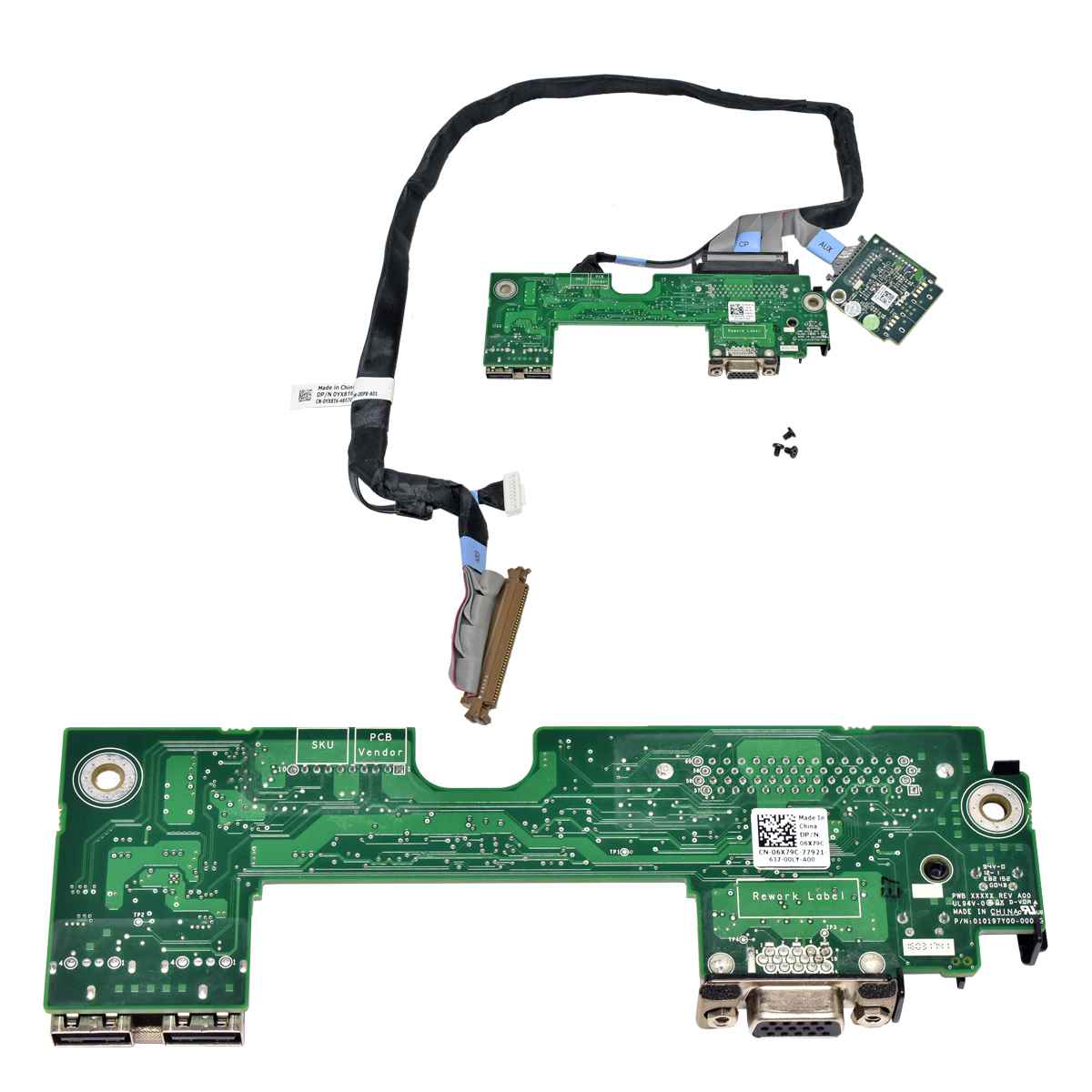 Dell Frontpanel 06X79C 6X79C + Kabel + Card Reader 03M8P7 für PowerEdge R920, R930 Dell Frontpanel 06X79C 6X79C + Kabel + Card Reader 03M8P7 für PowerEdge R920, R930