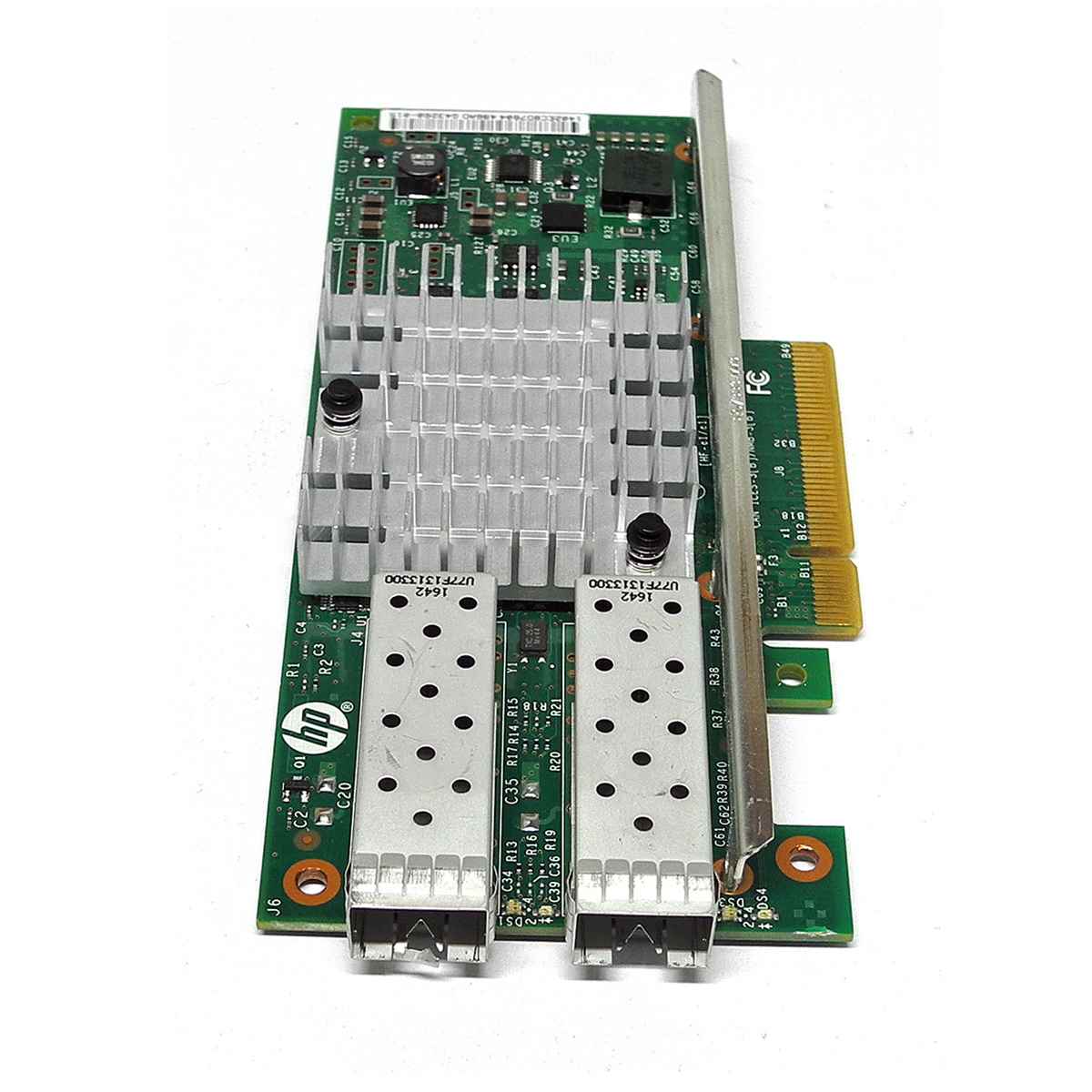 HP 560SFP+ 2l-Port 10GbE PCIe x8 Converged Network Adapter 669279-001 o.Bracket HP 560SFP+ 2l-Port 10GbE PCIe x8 Converged Network Adapter 669279-001 o.Bracket