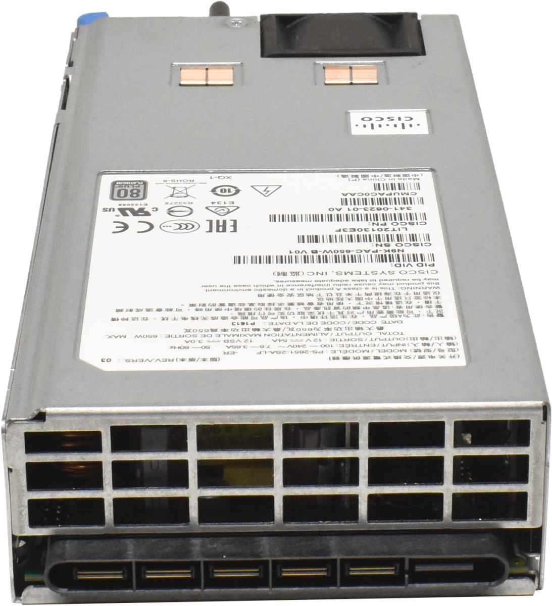Cisco N9K-PAC-650W-B Netzeil / PSU 650W für Nexus 9300 341-0623-01 Cisco N9K-PAC-650W-B Netzeil / PSU 650W für Nexus 9300 341-0623-01