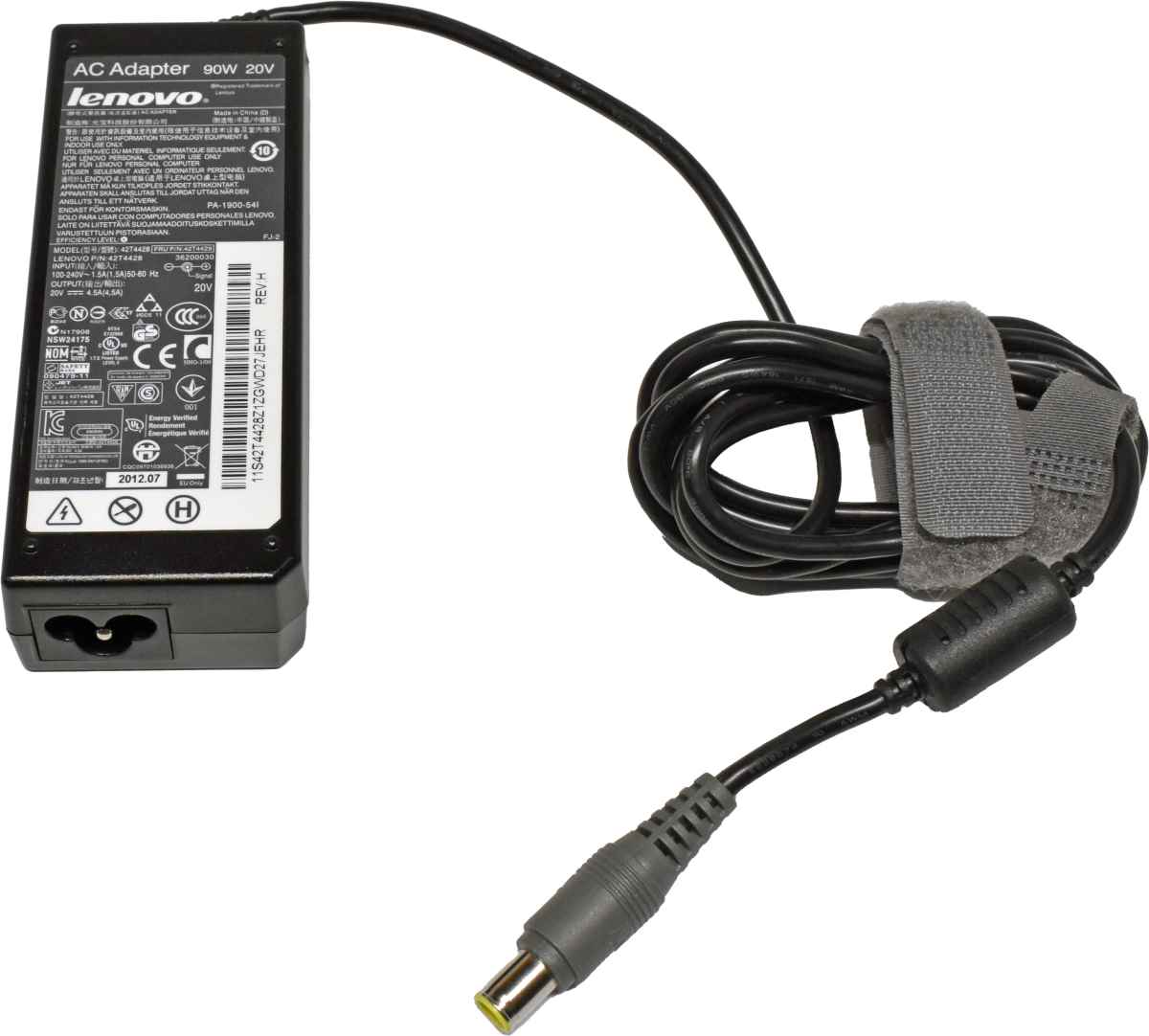 Lenovo Netzteil 90W FRU/PN: 42T4429 L530, L430, L330, L520, L421, L420, L512, L412, L510, L410