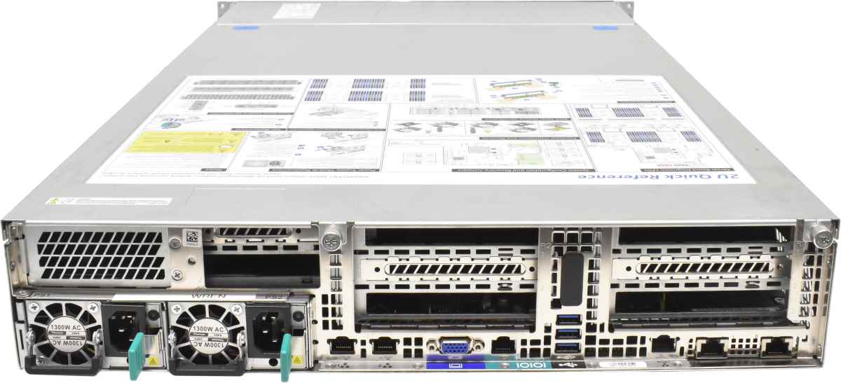 Intel Server Rr2000 ohne CPU 2x Kühler 0GB PC4 8x SFF 2.5 Zoll + Caddy