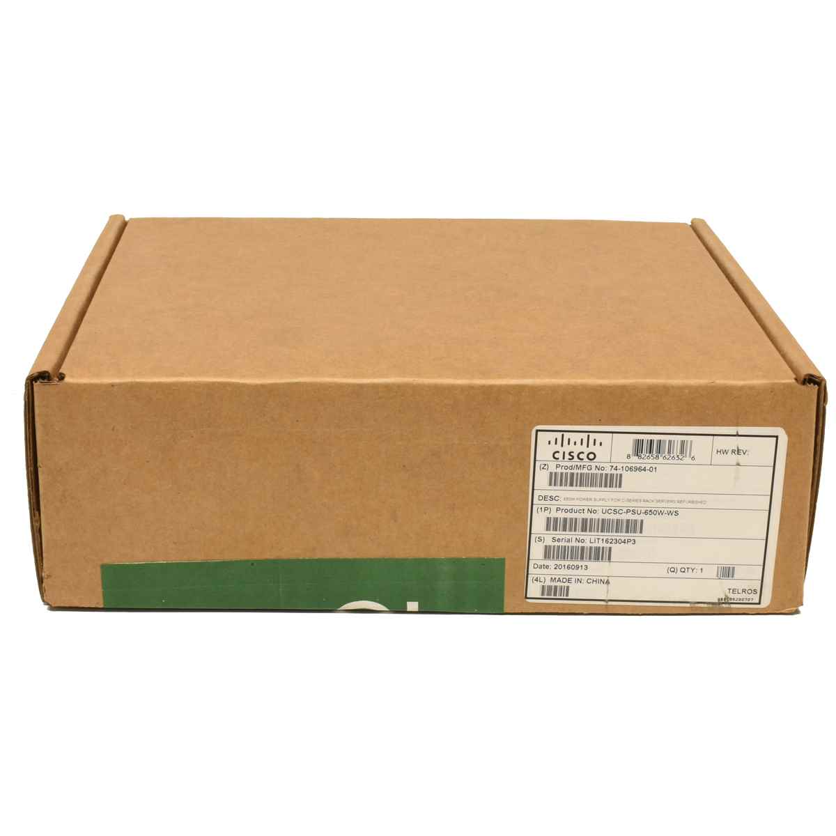 Cisco Netzteil Power Supply UCSC-PSU-650W-WS 650W C220 C240 M3 NEU / NEW