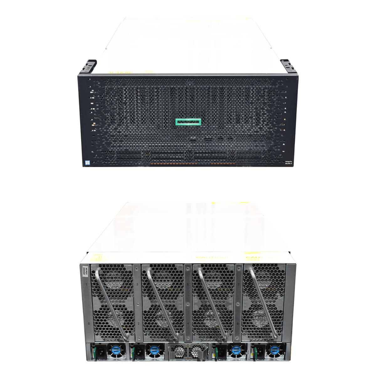HP Integrity MC990 X Server 4x E7-8890 V4 CPU 0 GB RAM 28x NUMAlink ports 4x SFF 2,5