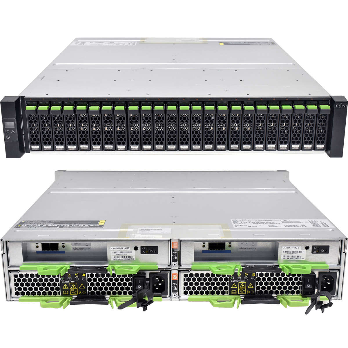 Fujitsu Storage ET DX8700/8900 S3 2.5 DE 24x HDD Rahmen 2,5" SFF 12G Disk Array CA05967-1610