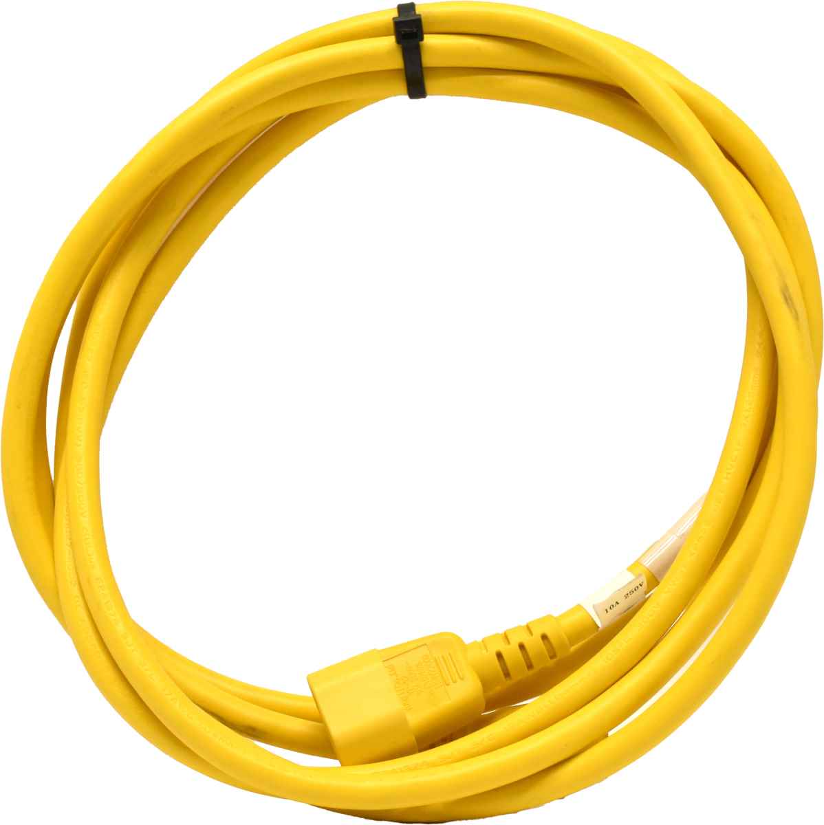 100x Yung Netzkabel C14 Power Kabel -GELB 3m 10A 250V Verlängerung RPC14C13YL10