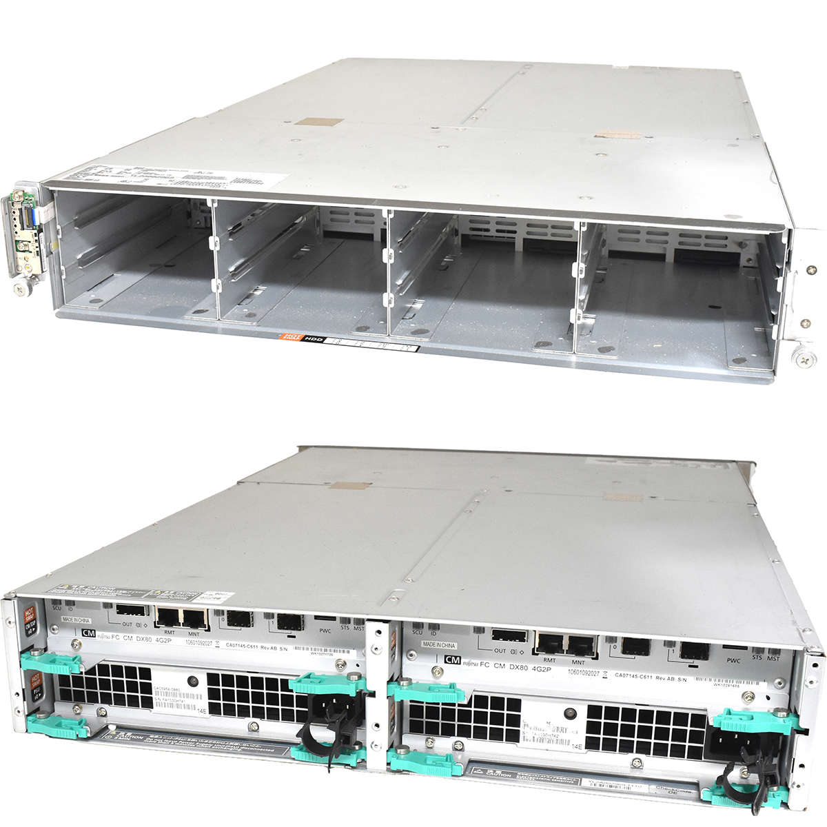 Fujitsu-Eternus-Storage-DX80-FTS-ET08F22AG-12-Bay-005.jpg Fujitsu Eternus Storage DX80 FTS: ET08F22AG 12 Bay 3,5" 2x CA07145-C611 2x PSU