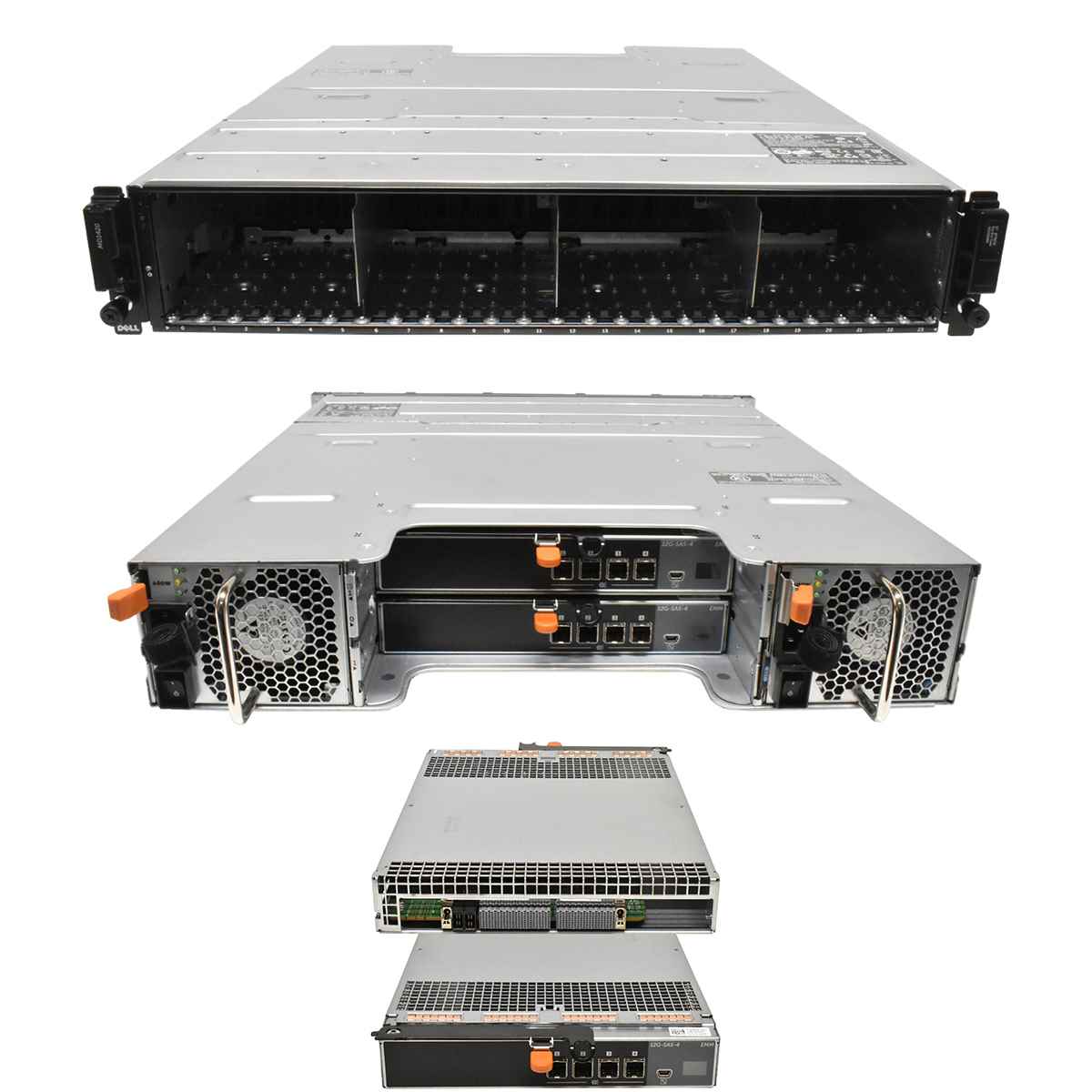 Dell PowerVault MD1420 2U 2x 12G-SAS-4 Controller V9K2G 2x PSU 24x 2.5 ohne HDD Dell PowerVault MD1420 2U 2x 12G-SAS-4 Controller V9K2G 2x PSU 24x 2.5 ohne HDD