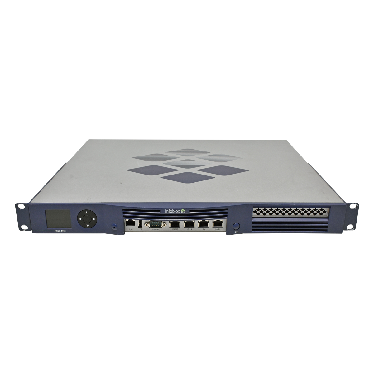 Trinzic Infoblox 1400 Reporting Appliance TE-1410-NS1GRID-AC 110-0140-100 + Mount Brackets, no HDD Trinzic Infoblox 1400 Reporting Appliance TE-1410-NS1GRID-AC 110-0140-100 + Mount Brackets, no HDD