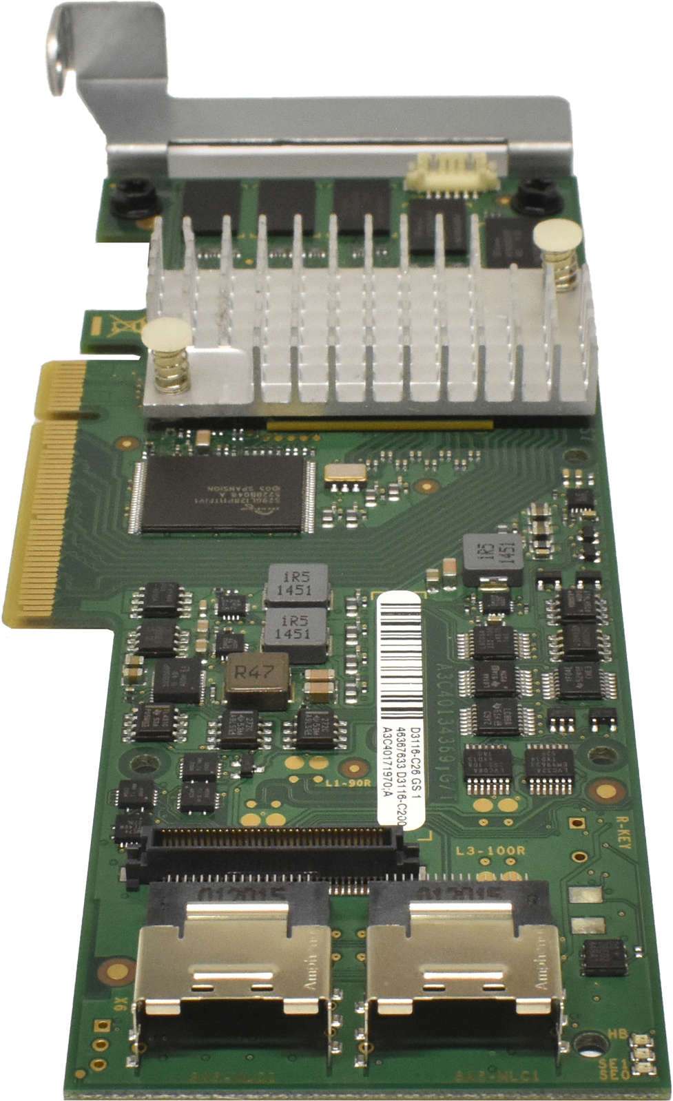 Fujitsu Primergy D3116-C26 6G PCIe x8 SAS RAID Controller 2x SAS Cable LP