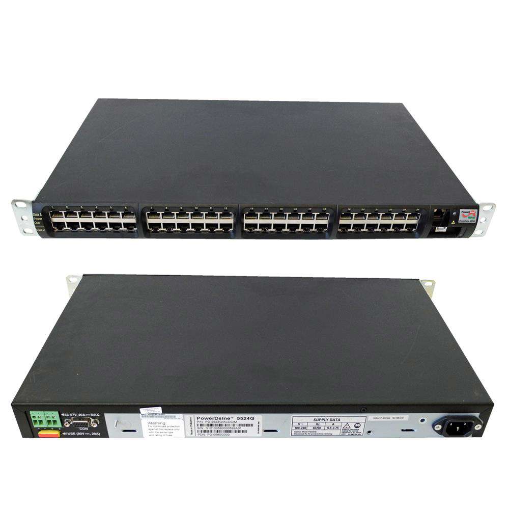 Microsemi-PowerDsine-PD-5524G-ACDC-M-24-Port-EEPoE-001.jpg Microsemi PowerDsine PD-5524G/ACDC/M 24-Port EEPoE Gigabit Ethernet Switch