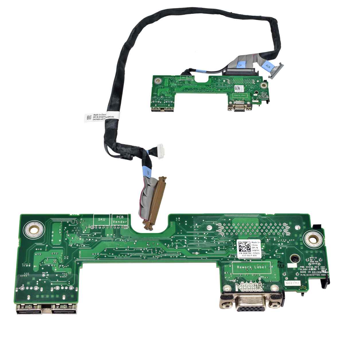 Dell 06X79C Frontpanel + Kabel 0YX8T6 für PowerEdge R920 R930