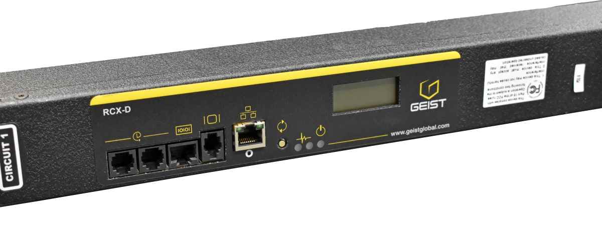 Geist RCX-D MU3302Q URCXW423-103C13PS56-D 42xC13 Metered PDU 3-Phasen Geist DU00X5W1-48MI17-0H02A9J00-S-A 42xC13 6xC19 PDU