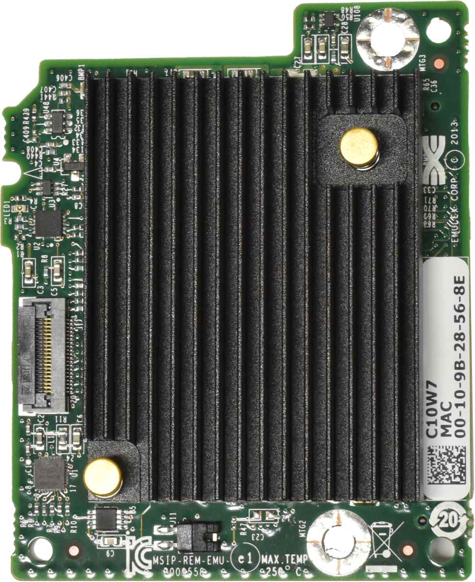 EMULEX / DELL P009558 10G Dual Port Blade Network Daughter Card C10W7 P009558-41M EMULEX / DELL P009558 10G Dual Port Blade Network Daughter Card C10W7 P009558-41M