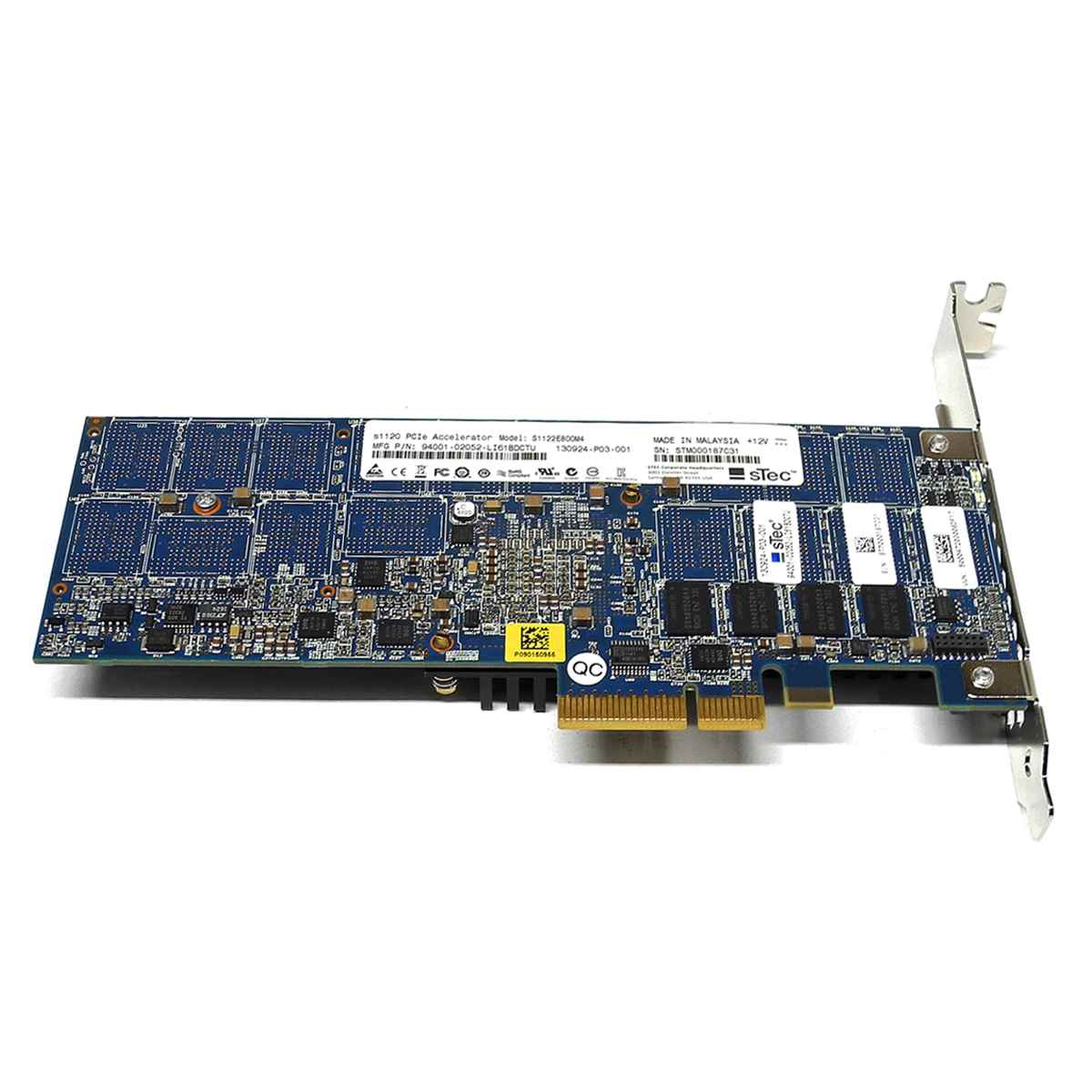 STEC s1120 Series PCIe x4 MLC 800GB SSD Accelerator Card S1122E800M4 STEC s1120 Series PCIe x4 MLC 800GB SSD Accelerator Card S1122E800M4