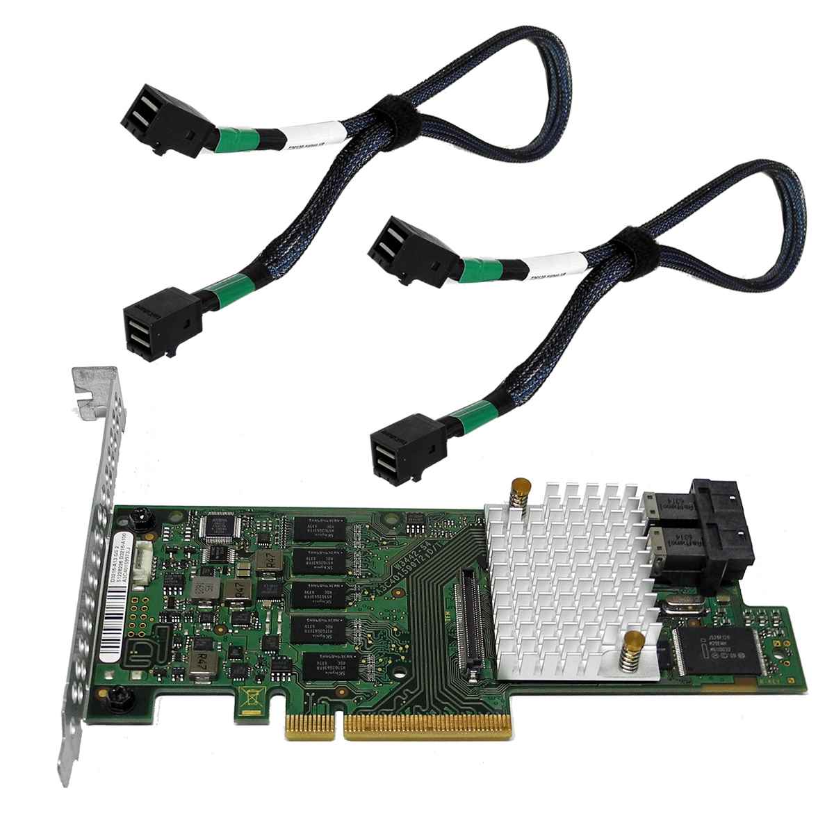 Fujitsu D3216-A13 GS2 LSI MR 9361-8i 12Gb PCIe x8 RAID Controller +2x SAS Kabel Fujitsu D3216-A13 GS2 LSI MR 9361-8i 12Gb PCIe x8 RAID Controller +2x SAS Kabel