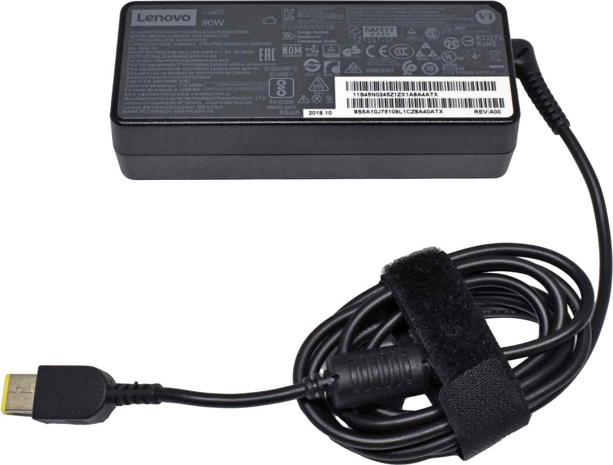 Lenovo 45N0245 Netzteil 90W 20V for ThinkPad X1 Carbon Touch, T440s, T440p, T590, T490s, IdeaPad 330S-15IKB