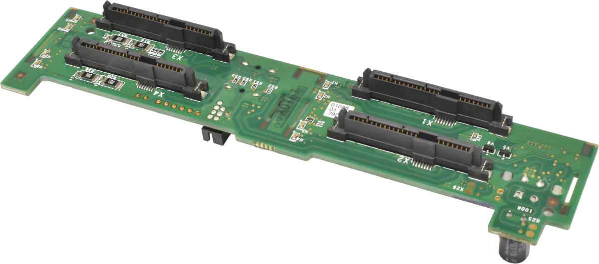 Fujitsu A3C40157828 4x 2.5" HDD SAS/SATA Backplane für RX1330 M2, RX2530 M1 M2 +Power Kabel Fujitsu A3C40157828 4x 2.5" HDD SAS/SATA Backplane für RX1330 M2, RX2530 M1 M2 +Power Kabel