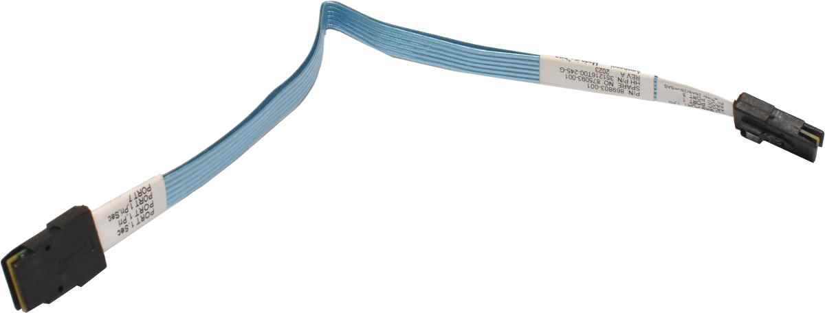 HP Mini SAS Kabel 2x SFF-8087 35cm für DL380 G10 869802-001 875093-001