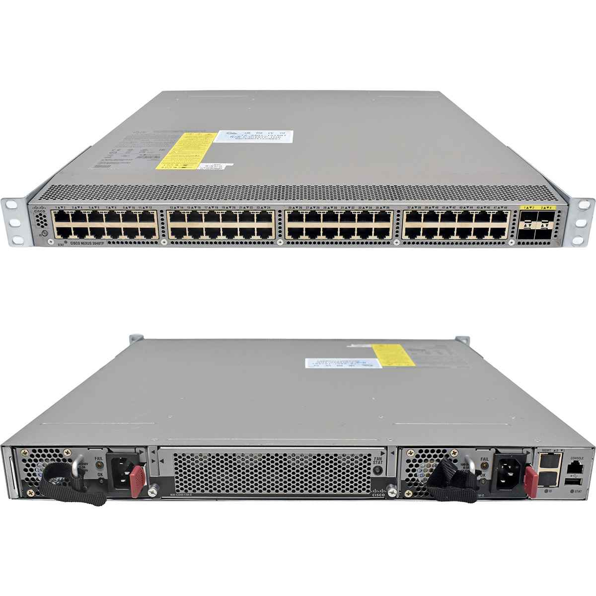 Cisco Nexus N3K-C3048TP-1GE 68-4214-03 48-Port GE Switch 4x 10G SFP+ red PSUs