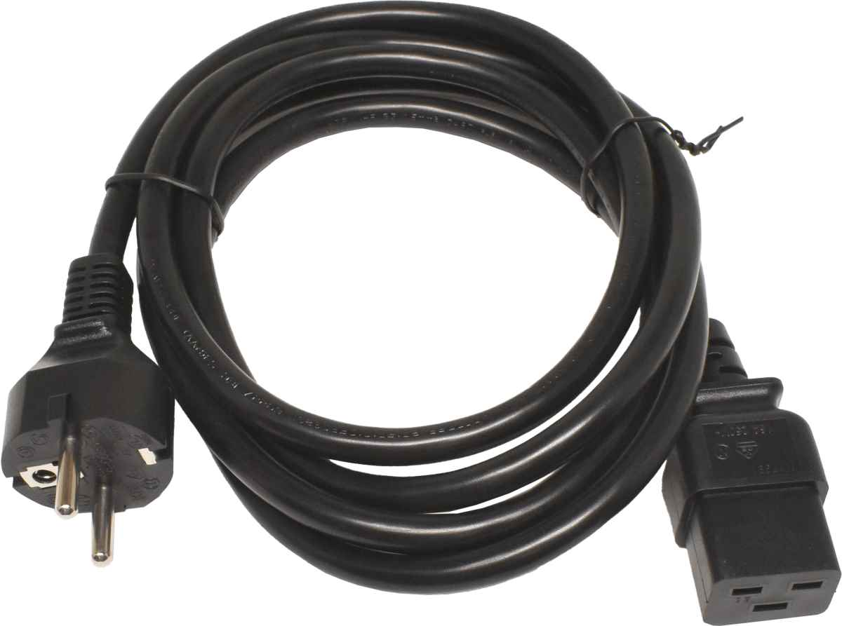 InLine 2m IEC320 / C19 16A 16658F 3G1.5mm schwarz Netzkabel NEU InLine 2m IEC320 / C19 16A 16658F 3G1.5mm schwarz Netzkabel NEU