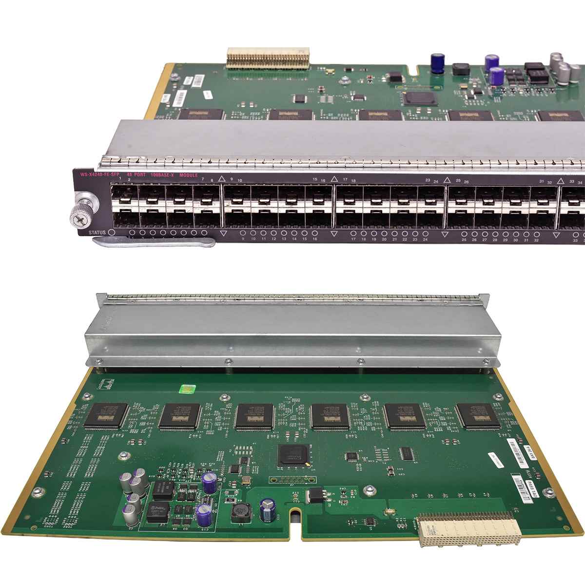 Cisco Catalyst 4500 Series Line Card WS-X4248-FE-SFP 48-Port 100 Mbps SFP Cisco Catalyst 4500 Series Line Card WS-X4248-FE-SFP 48-Port 100 Mbps SFP