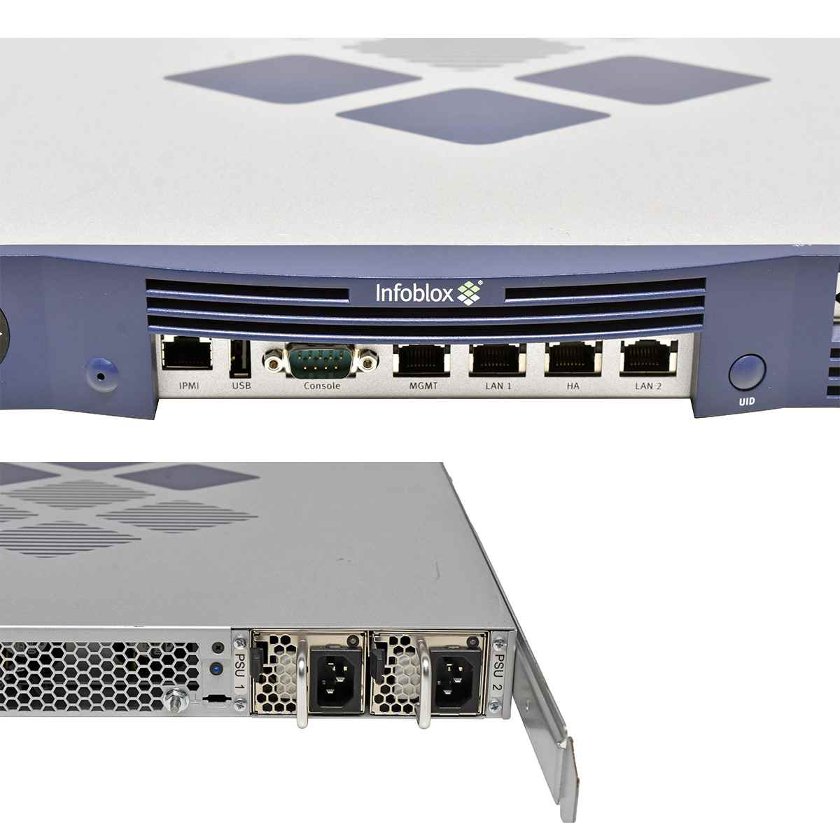 Infoblox Trinzic 1400 Reporting Appliance TE-1410-NS1MSGRID-AC + Mount Brackets no HDD Infoblox Trinzic 1400 Reporting Appliance TE-1410-NS1MSGRID-AC + Mount Brackets no HDD