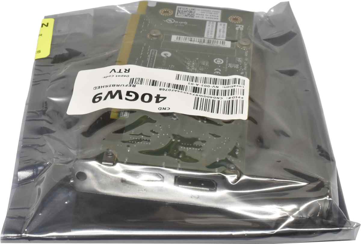 Dell NVidia NVS 310 040GW9 Graphics Card 512MB SDDR3 PCIe 2.0 x16 2x DP NEU
