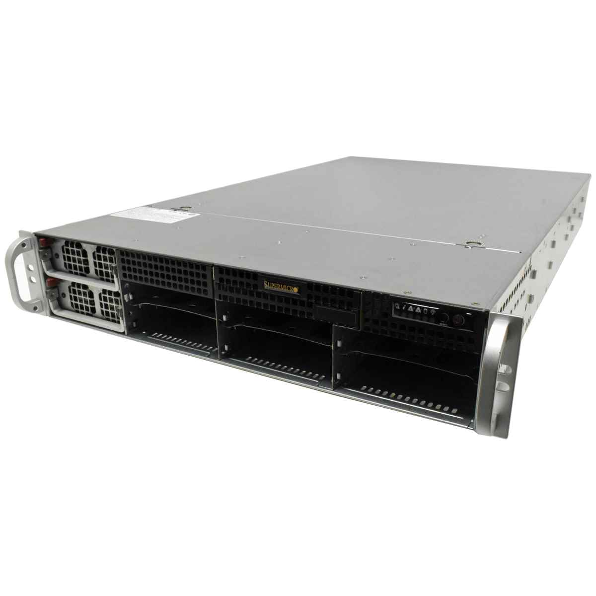 Supermicro CSE-828 2U Rack Server Mainboard X9QR7-TF+ Rev.1,02 4x E5-4650 8C 0 GB RAM 6x 3.5 Bay SAS828TQ Supermicro CSE-828 2U Rack Server Mainboard X9QR7-TF+ Rev.1,02 4x E5-4650 8C 0 GB RAM 6x 3.5 Bay SAS828TQ