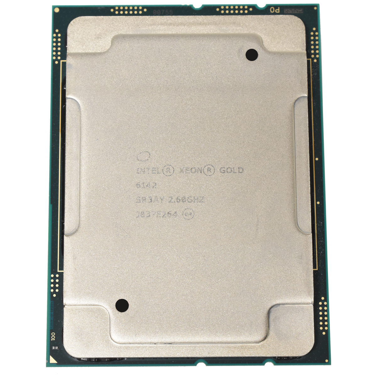 Intel Xeon Gold 6142 Processor 16-Core 22MB Cache 2.60GHz FCLGA3647 SR3AY Intel Xeon Gold 6142 Processor 16-Core 22MB Cache 2.60GHz FCLGA3647 SR3AY