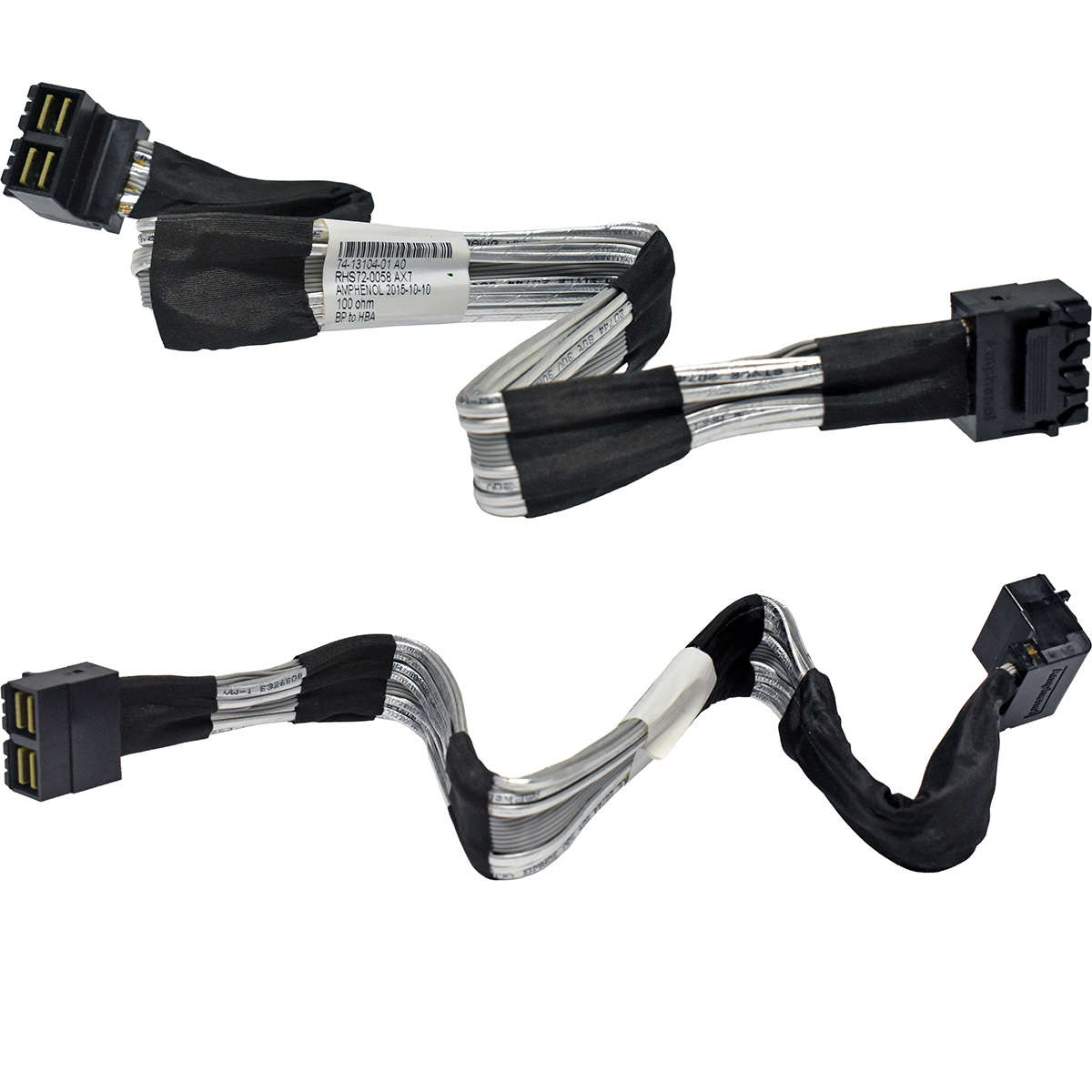 Cisco Amphenol RHS72-0058 74-13104-01 12G MiniSAS HD Data Cable 0,45m double SFF-8643 - SFF-8643 for UCS C240 M4