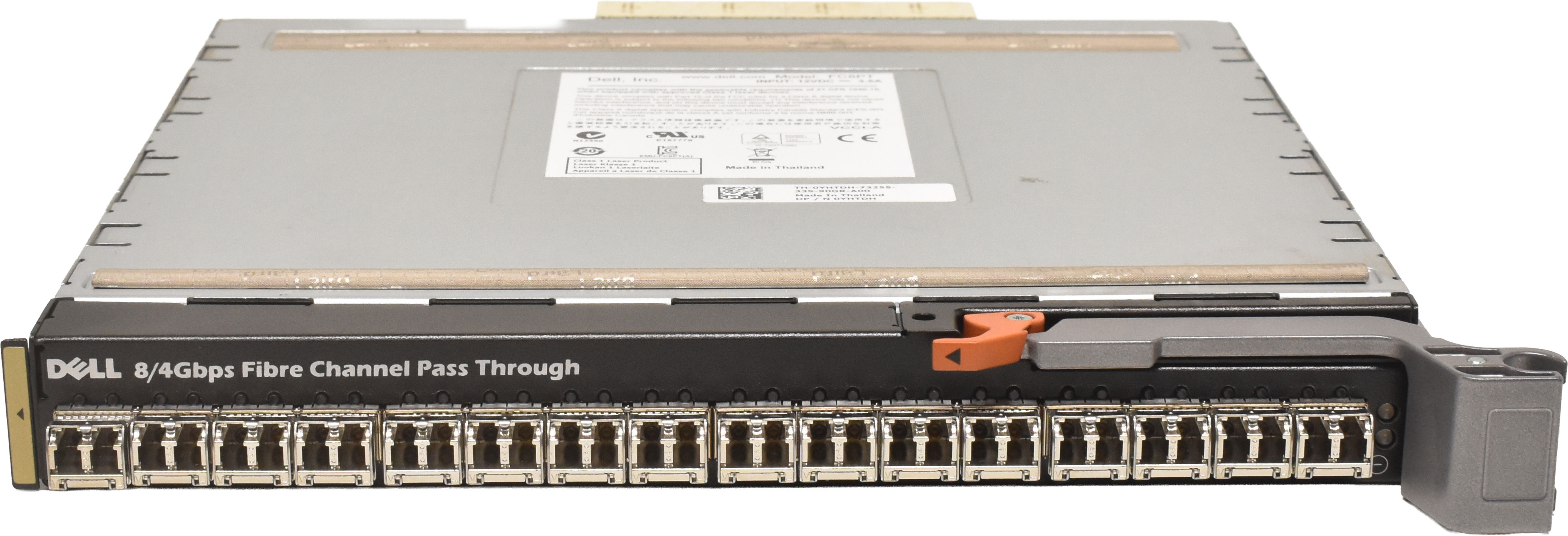 Dell 8/4GBps Fibre Channel Pass Through Module FC8PT 0YHTDH für M1000e Blade Server Dell 8/4GBps Fibre Channel Pass Through Module FC8PT 0YHTDH für M1000e Blade Server