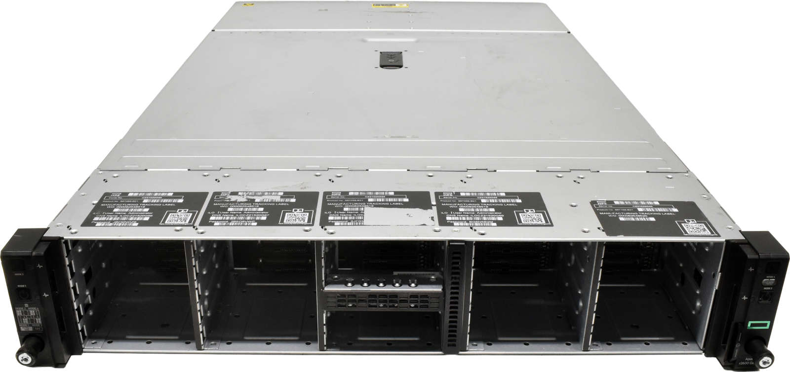 HP-Server-Apollo-r2600-G10-Chassis-für-XL170r-G10-002.jpg HP Server Apollo r2600 G10 Chassis für XL170r G10 24x SFF 2,5 2x PSU