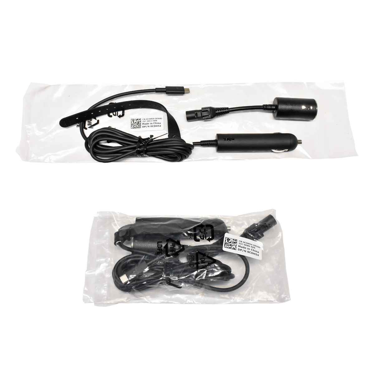 Dell USB-C 65W Auto / Flugzeug 0CDH54 Reisenetzteil Travel Power Supply für Venue, Chromebook, Latitude, XPS Neu OVP